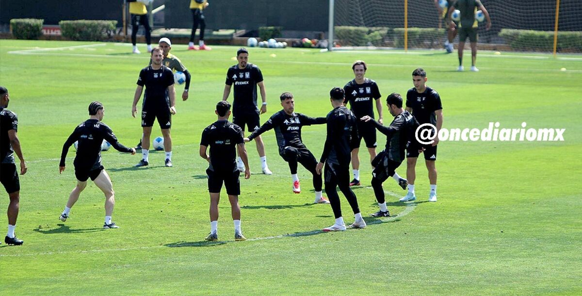 Tigres, Cruz Azul, Juan Brunetta, Rafael Carioca, Concacaf, Semifinales, Concachampions, Entrenamiento