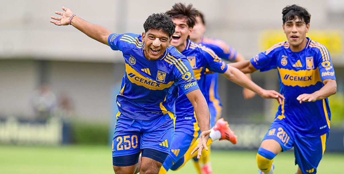 Tigres Sub 19, América, Liga MX, Clausura 2025, Liguilla, Semifinales, crónica resultados goles