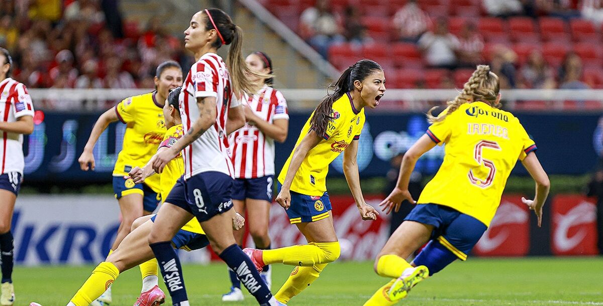 Chivas, América, Liga MX Femenil, Clausura 2025, Liguilla, Semifinales, crónica, resultado, goles