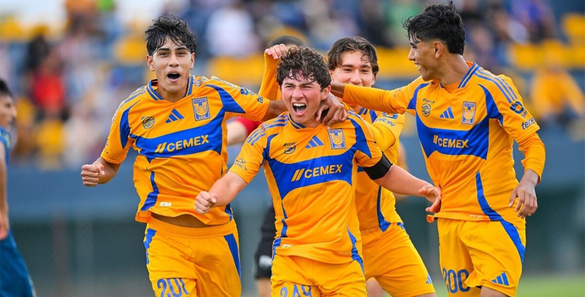 Tigres Sub 19, América, Liga MX, Clausura 2025, Liguilla, Semifinales, crónica resultados goles,