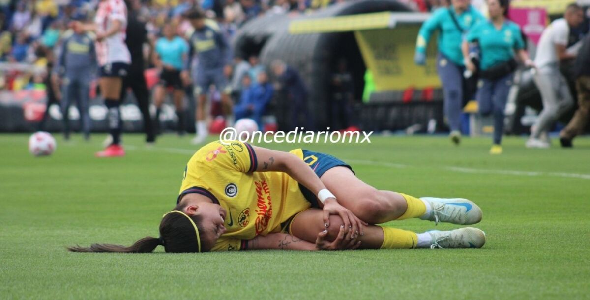 Karen Luna, lesión, América Femenil, Chivas, Semifinal, Clásico, Final, Liga MX Femenil