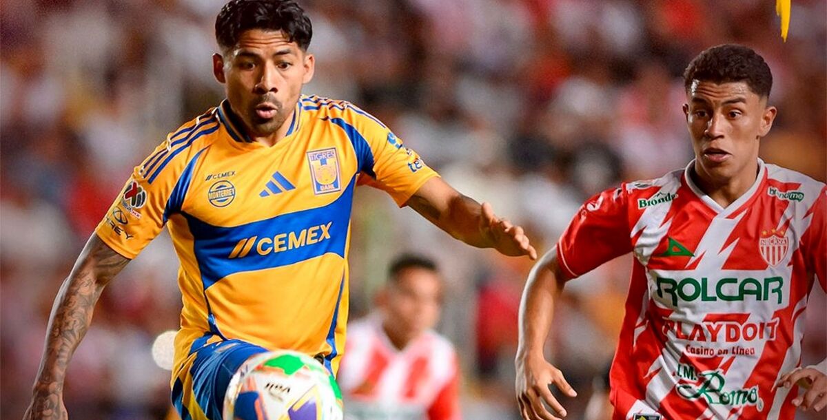 Necaxa, Tigres, Rayos, Guido Pizarro, Nicolás Larcamón, Liga MX, Clausura 2025, Liguilla, Cuartos de Final, Ida, análisis de Necaxa vs. Tigres