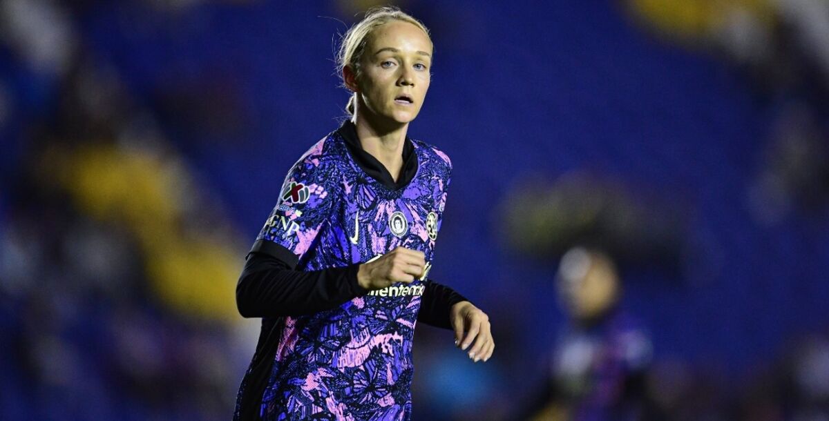 Sarah Luebbert, América Femenil, lesión, Nicki Hernández, Okeke, Final, Pachuca, Liga MX Femenil
