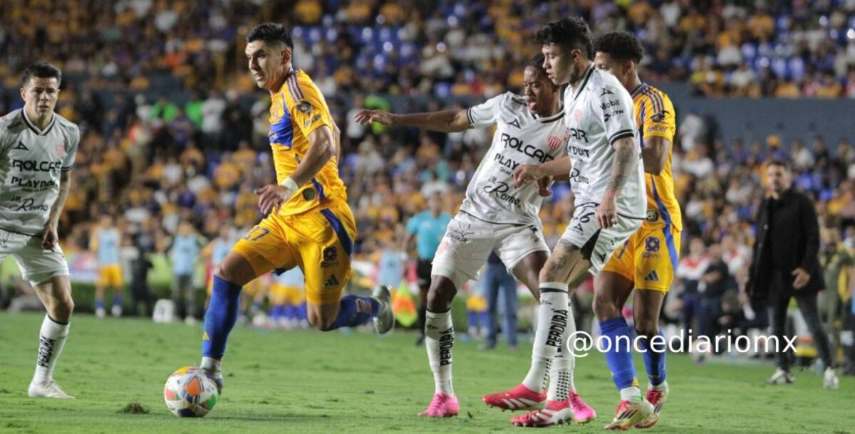 Liga MX, Tigres vs Necaxa, seguimiento minuto a minuto, en vivo, crónica, resultado, goles, Cuartos de Final, Clausura 2025