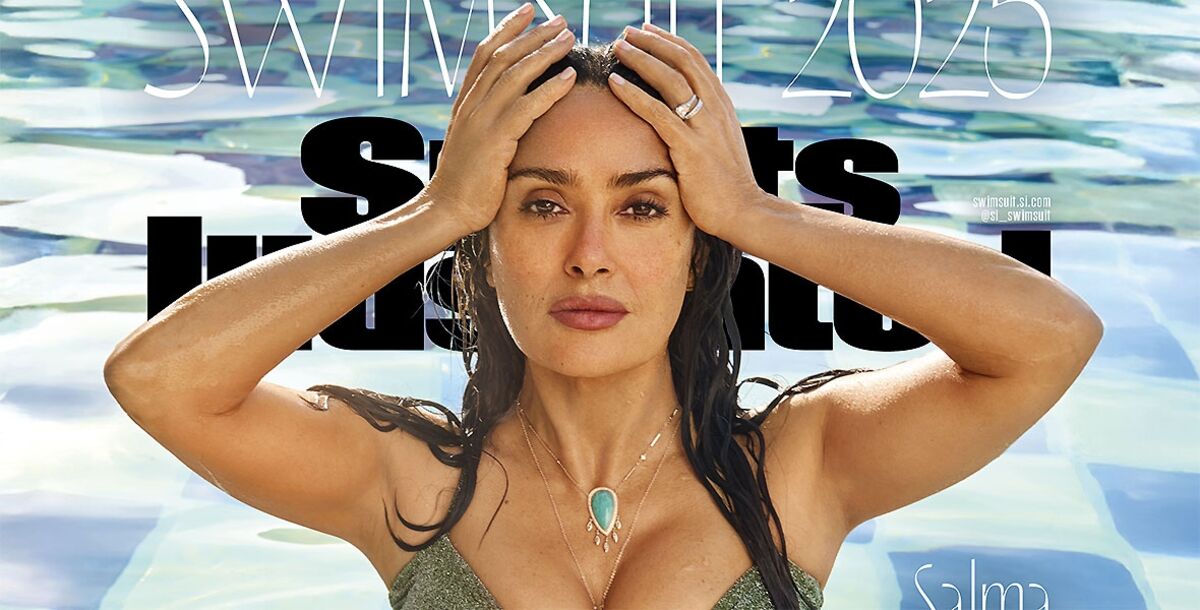 Famosos, Salma Hayek, Sports Illustrated Swimsuit Edition, trajes de baño, Sports Illustrated, portada
