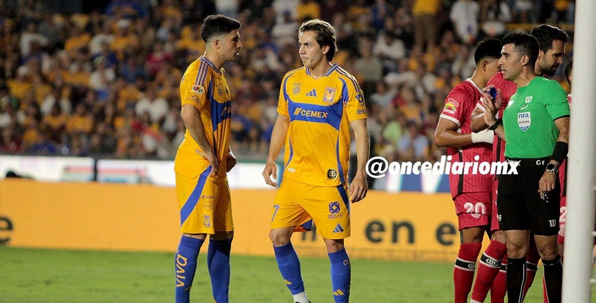 liga mx, clausura 2025, semifinal, tigres, toluca, sebastián córdova, llegó a los 150 partido con Tigres
