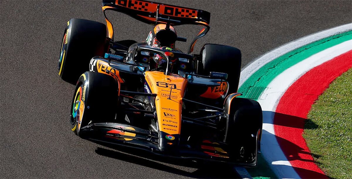 F1, Fórmula 1, Gran Premio de Emilia-Romagna, Autódromo Enzo e Dino Ferrari, PL1, PL2, Oscar Piastri, Lando Norris, McLaren