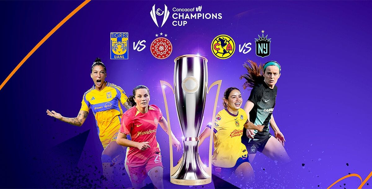 Tigres Femenil, América, Concacaf W Champions Cup, NJ/NY Gotham FC, Portland Thorns FC, Final Four, lista de jugadoras