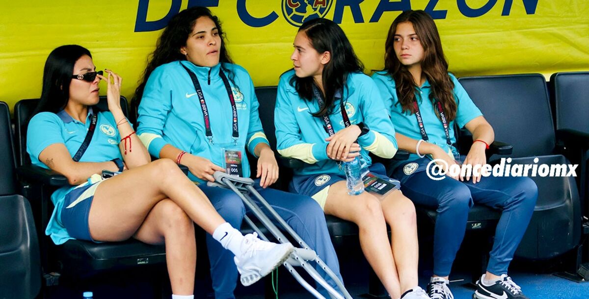 América, Concacaf W Champions Cup, lesionadas, Ángel Villacampa, Jana Gutiérrez, Jocelyn Orejel, Sarah Luebbert, Chidinma Okeke, Nicolette Hernández, Priscila Da Silva, Aylin Aviléz, Daniela Espinosa