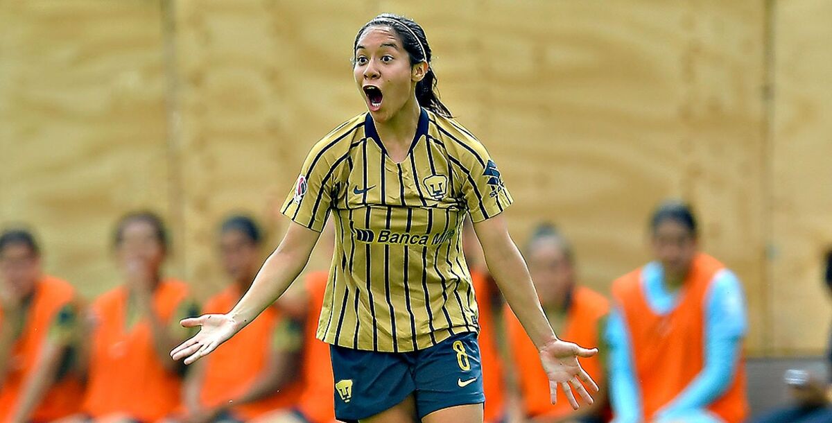 Dania Padilla, Pumas, Liga MX Femenil, 28 de julio de 2017, Copa MX Femenil, Club Universidad
