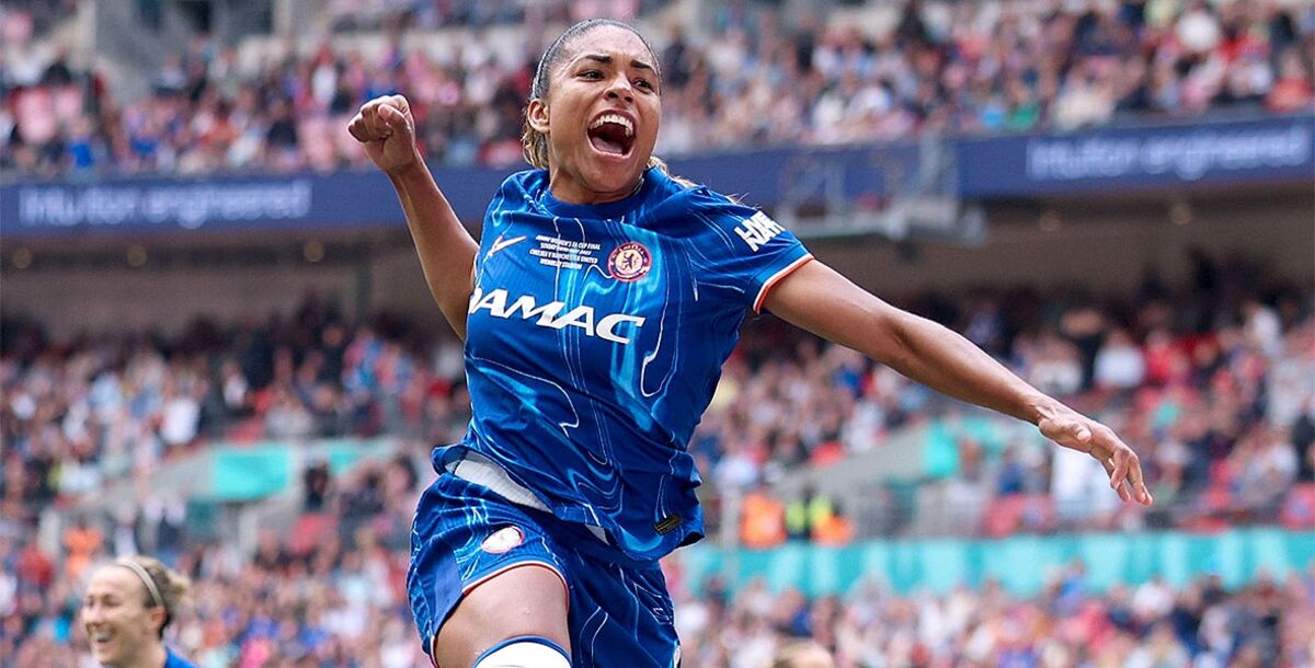 Women's FA Cup, Chelsea, Manchester United, Copa de Inglaterra femenil, Mayra Ramírez, Sandy Baltimore, Catarina Macario, goles, crónica, resultado