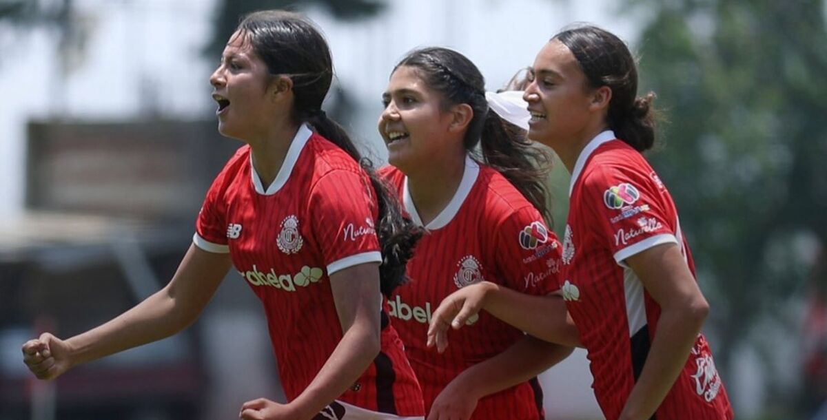 Toluca, América Femenil, Sub 19, Fuerzas básicas, Final, Liga MX Femenil