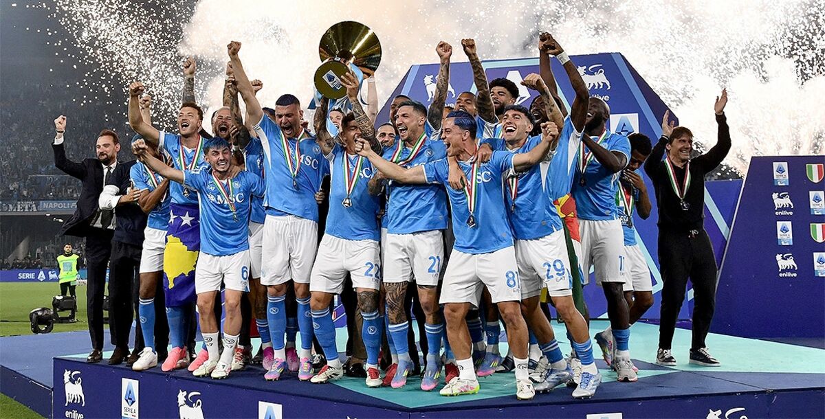 Serie A, Italia, Napoli, Cagliari, Antonio Conte, campeón, Inter, Scudetto