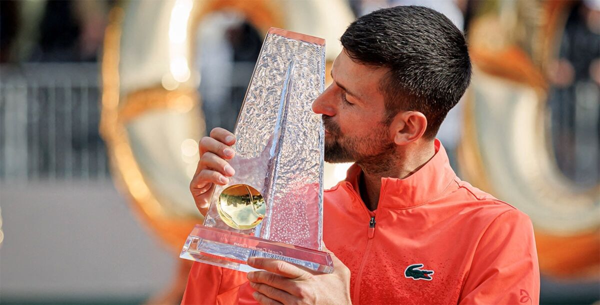 Tenis, Novak Djokovic, 100 títulos, Hubert Hurkacz, Ginebra, Finales ATP