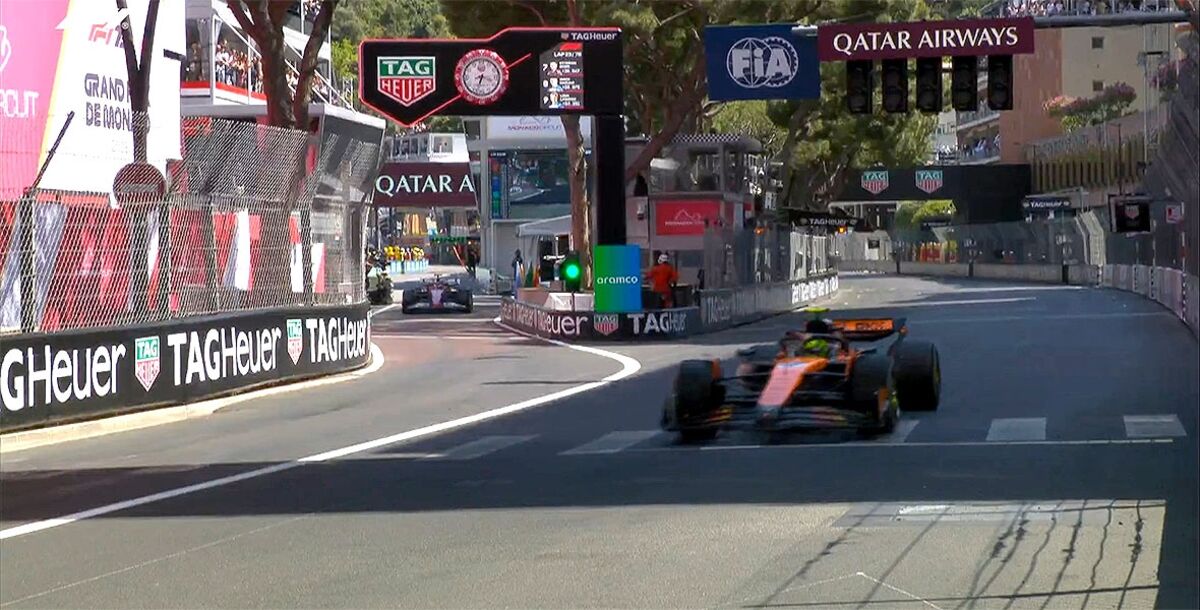 F1, Fórmula 1, Gran Premio de Mónaco, circuito de Montecarlo, carrera, Oscar Piastri, Lando Norris, Max Verstappen, George Russell, Charles Leclerc, McLaren, Red Bull, Mercedes, Ferrari