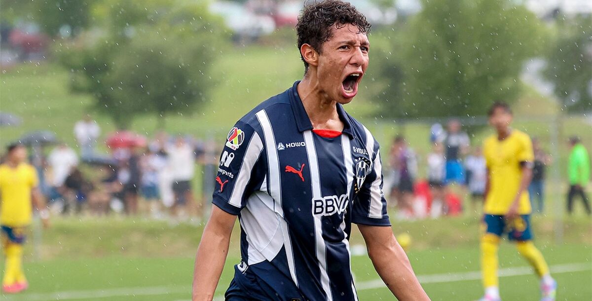 Rayados, América, Monterrey, Águilas, Sub 15, Liga MX, Liguilla, Clausura 2025, Adan Sánchez, crónica, resultado, goles