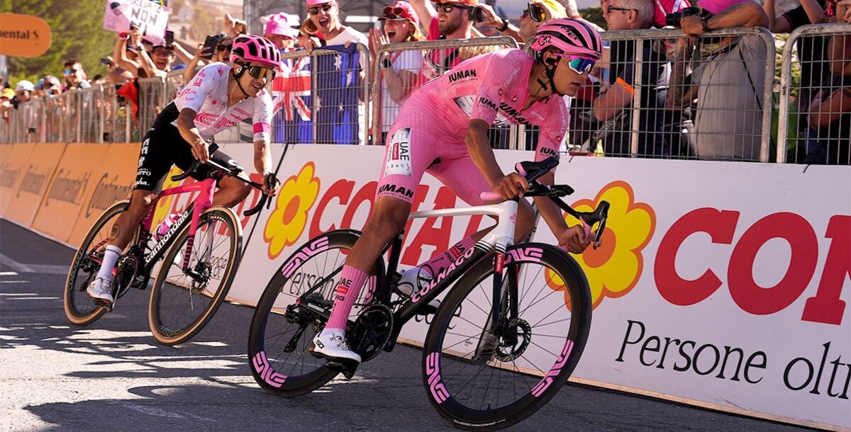 Ciclismo, Giro de Italia, Isaac Del Toro, Richard Carapaz, Nicolas Prodhomme, etapa 19, Simon Yates