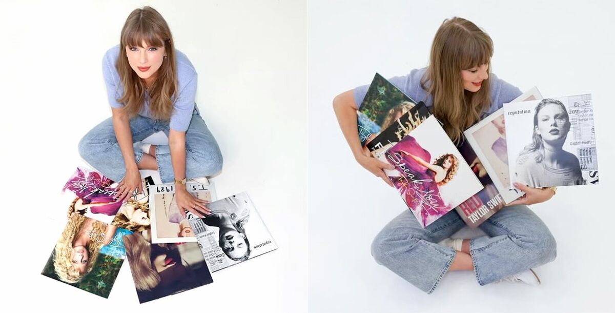Taylor Swift, catalogo musical, Big Machine Records, Scott Borchetta, Fearless, Red, Speak Now, 1989, Reputation, Taylor’s Version