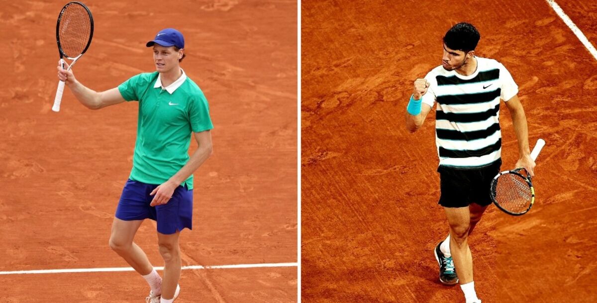 Roland Garros, Final, Carlos Alcaraz, Jannik Sinner, Musetti, Djokovic, Grand Slam