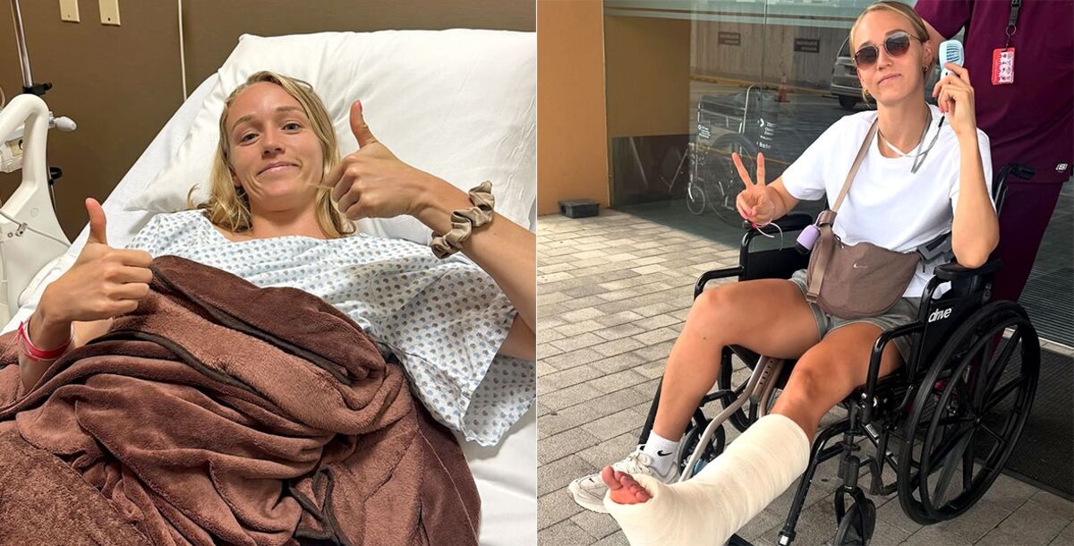 Sarah Luebbert, América, Águilas, Liga MX Femenil, Apertura 2025, operación, lesión, ligamentos del tobillo izquierdo