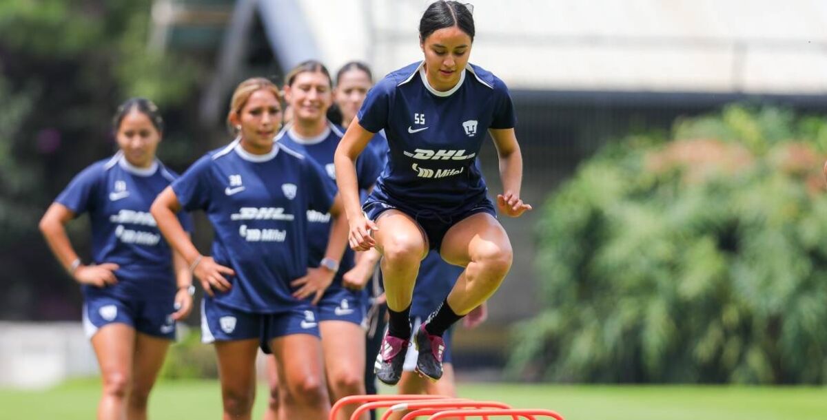 liga mx femenil, apertura 2025, pumas femenil, marcelo frigerio, paola chavero, cristina torres, entrenamientos