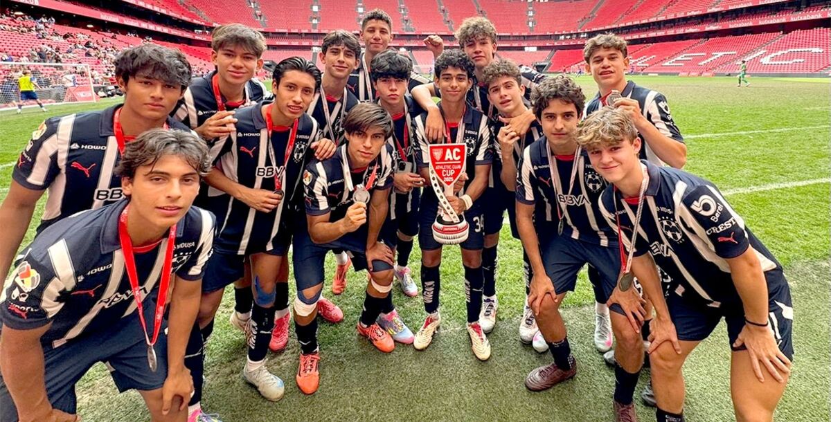 Rayados, Monterrey, Rayados Sub 15, Athletic Club Cup, CD Derio, Edy Lugo, Final, San Mamés