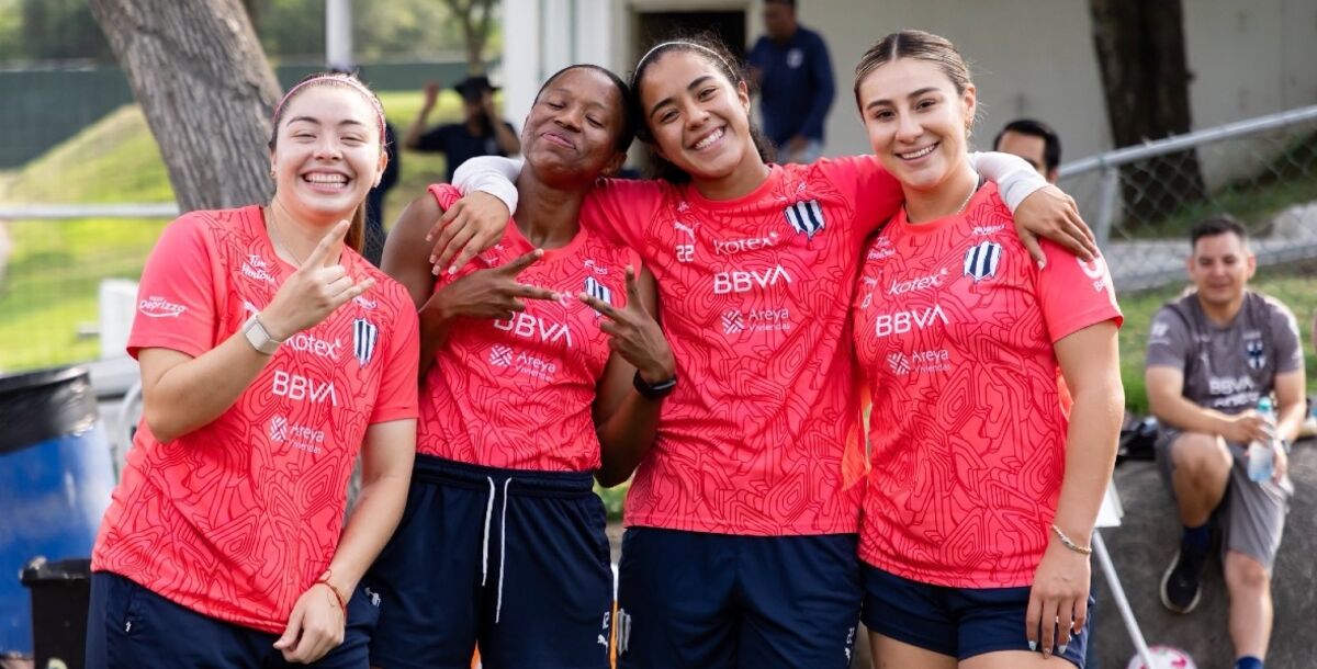 Rayadas, pretemporada, Amelia Valverde, Elí Ávila, Valeria del Campo, Juana Plata, Ashlyn Fernández, Liga MX Femenil