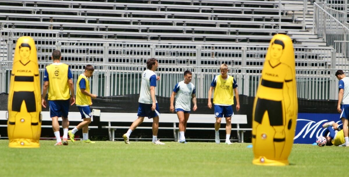 Inter de Milán, entrenamiento, Mundial de Clubes, Rayados, UCLA
