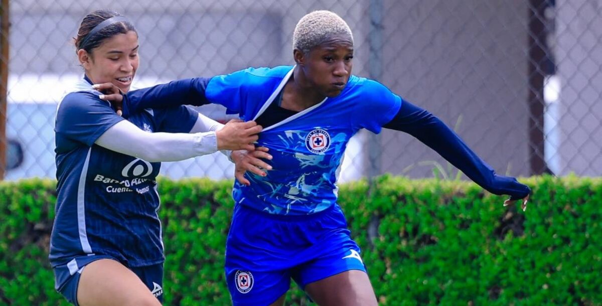 liga mx femenil, apertura 2025, pretemporada, cruz azul, puebla, la máquina derrotó a la franja