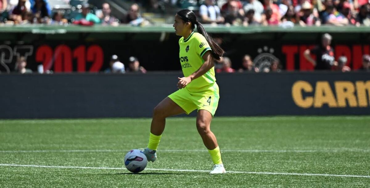 NWSL, Washington Spirit, Rebeca Bernal, Portland, mexicana, entró de relevo