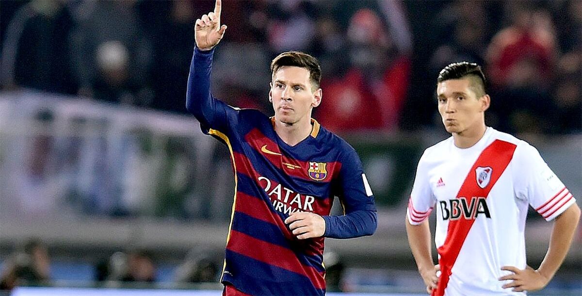 mundial de clubes, river plate barcelona, messi, suárez, neymar, final