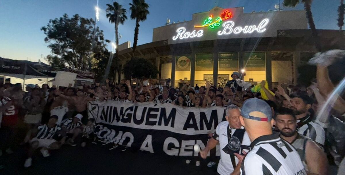 Botafogo, Fogao, Paris Saint Germain, PSG, Mundial de Clubes, color, Rose Bowl, festejo