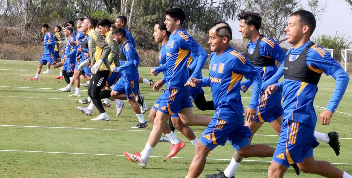 Tigres, pretemporada, Guido Pizarro, ejercicios de balón, gimnasio, Liga MX, Apertura 2025, entrenamiento