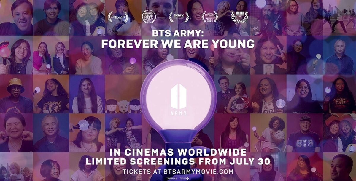 Música, Cine, BTS ARMY: FOREVER WE ARE YOUNG, Cinépolis, Grace Lee, Patty Ahn, Corea del Sur, Estados Unidos, México, Army
