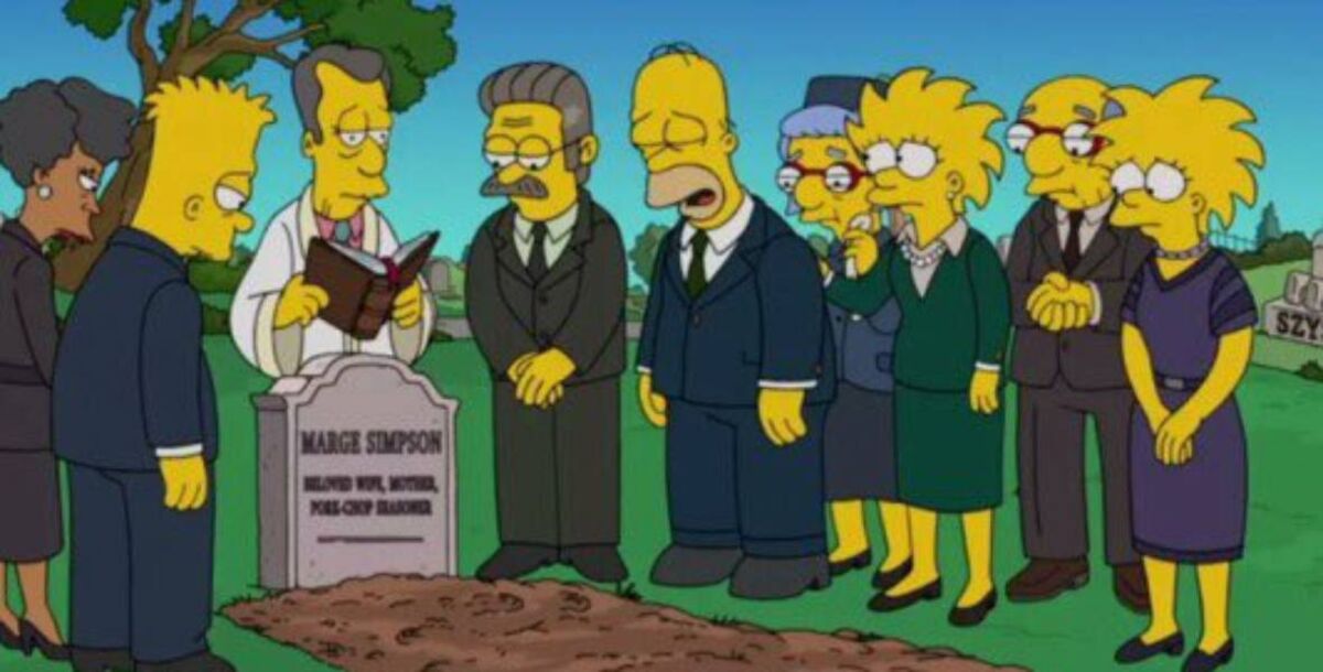 los simpson, estranger things, marge, murió marge, teorías, fanáticos, serie, al jean