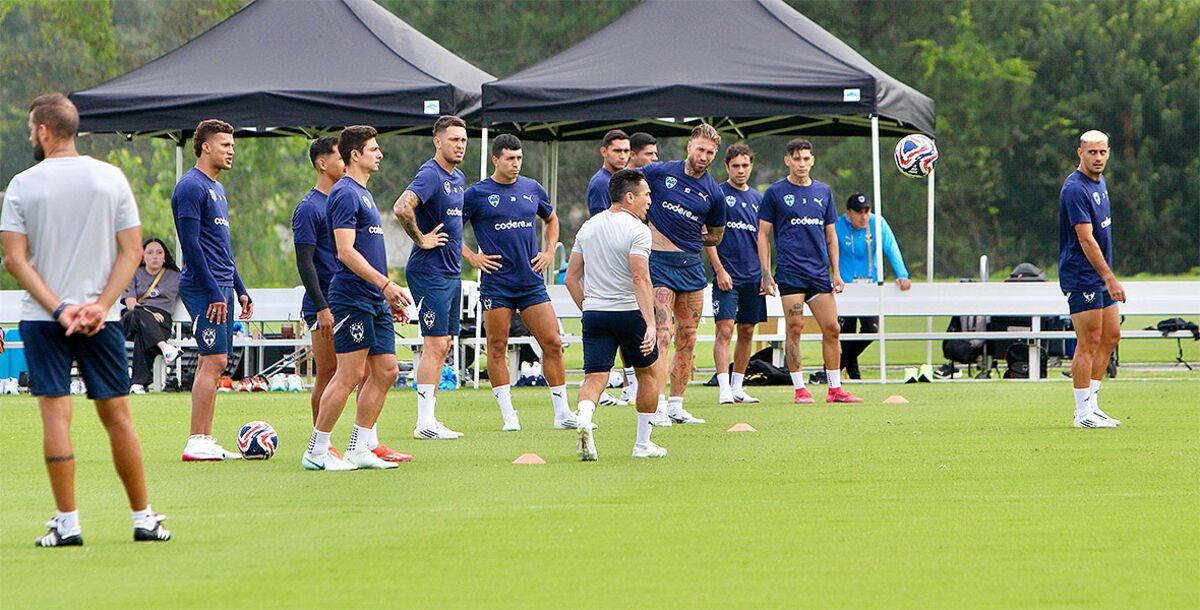 Mundial de Clubes, Rayados, Monterrey, entrenamiento, Borussia Dortmund, Sergio Canales, Germán Berterame, Roberto de la Rosa, zona mixta, reacciones