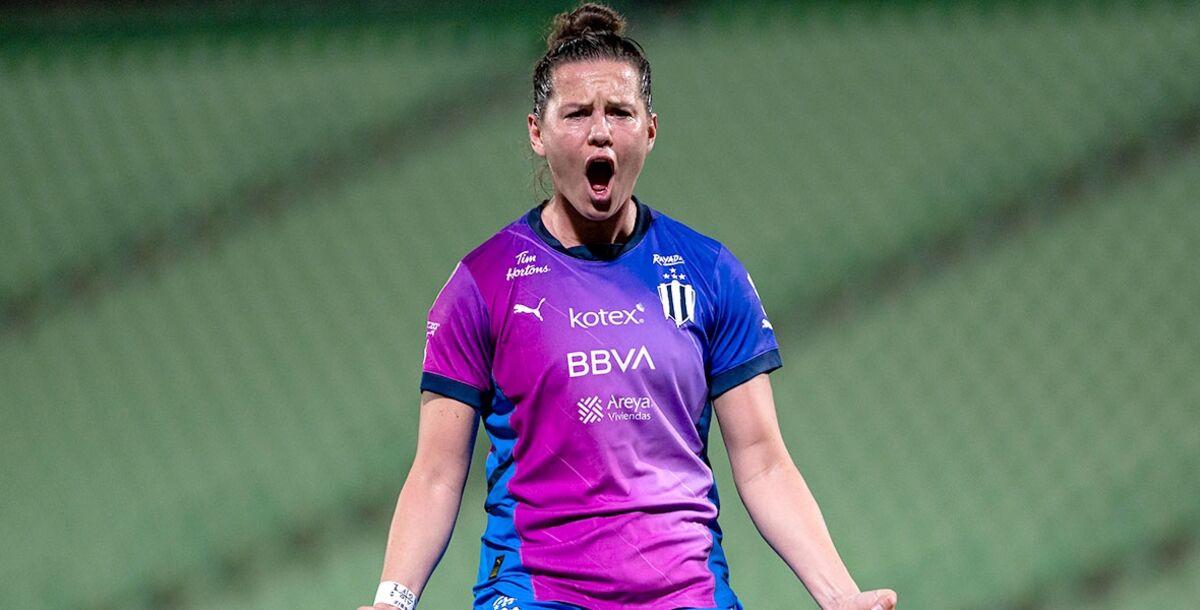 Merel van Dogen, Rayadas, Liga MX Femenil, Apertura 2025, Campeón de Campeonas, Pachuca, Países Bajos