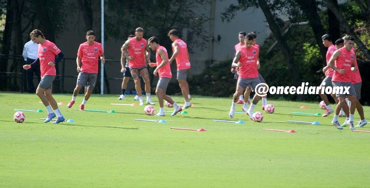 liga mx, apertura 2025, rayados, entranamiento, ausentes, Ocampos, Andrada, Canales, Moreno, El Barrial