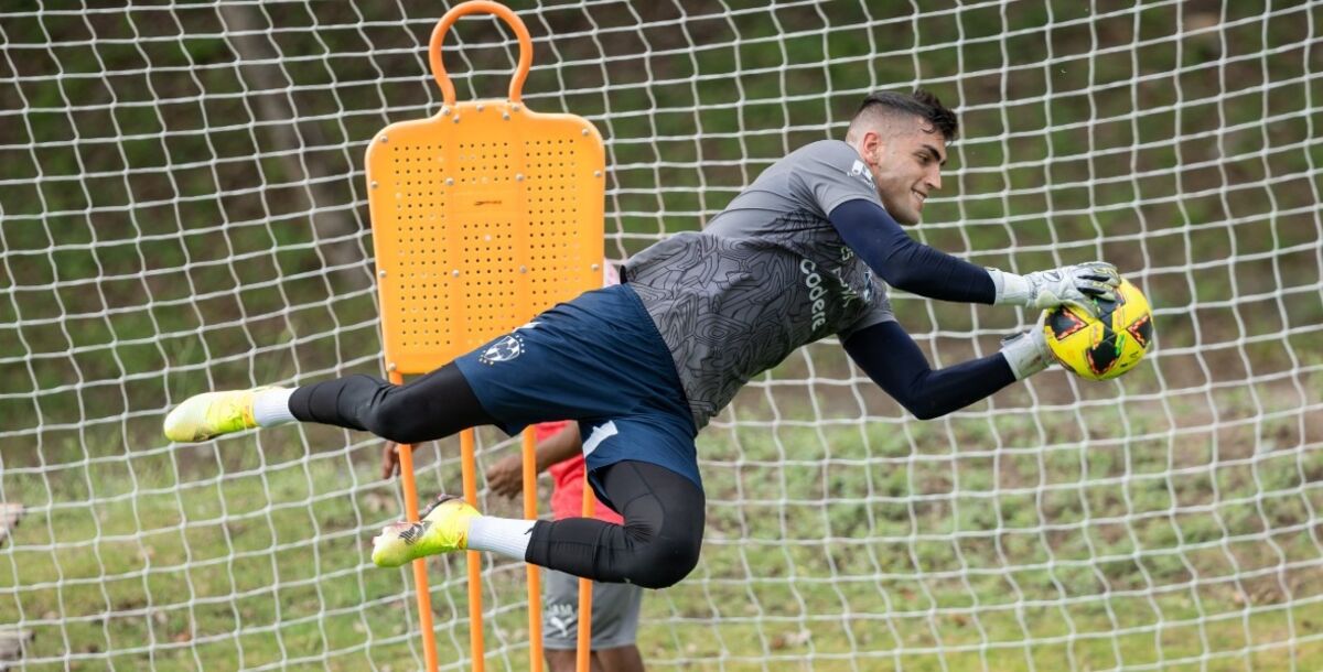 Santiago Mele, Rayados, debut, Pachuca, Liga MX, Esteban Andrada