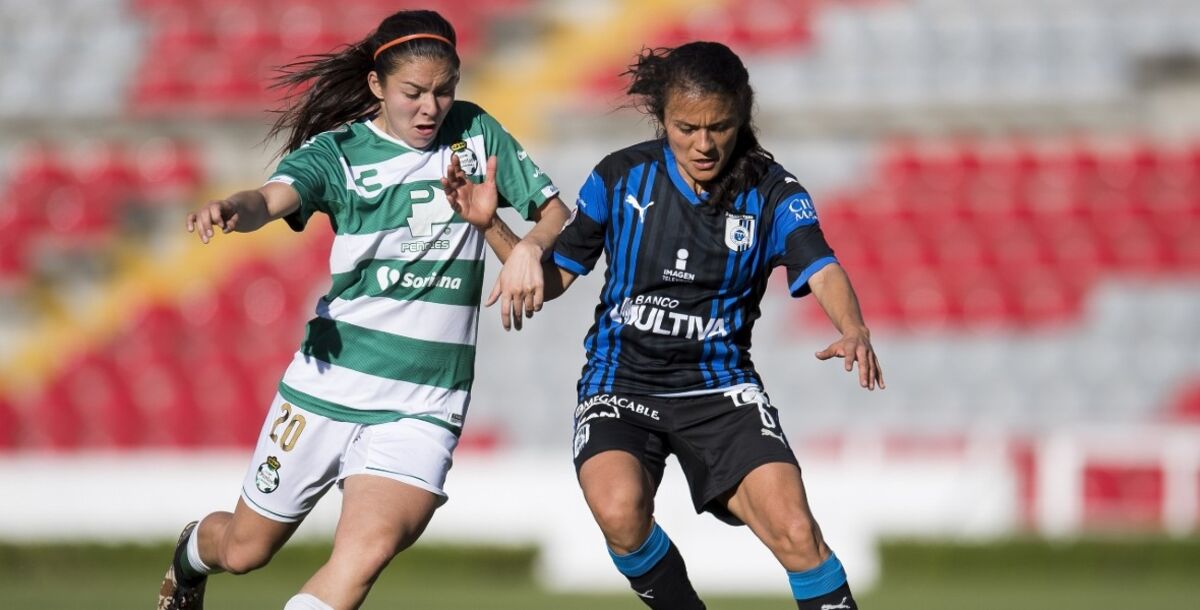 Liga MX Femenil, jornada 1, partido inaugural, Querétaro vs Santos, Necaxa vs Mazatlán