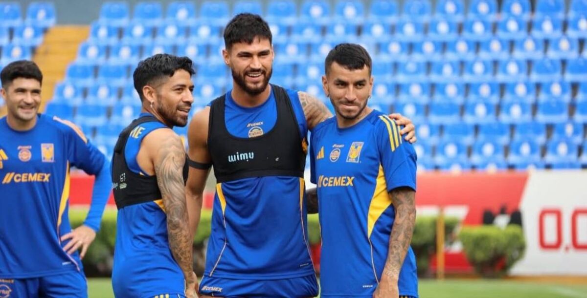 liga mx, apertura 2025, tigres, entrenamiento, ángel correa, argentino, delantero, guido pizarro, estadio universitario