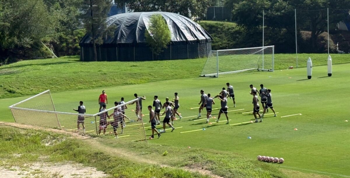 Rayados, entrenamiento, lesionados, Sergio Canales, Héctor Moreno, Lucas Ocampos, Jordi Cortizo, Pachuca, Nelson Deossa, Torrent