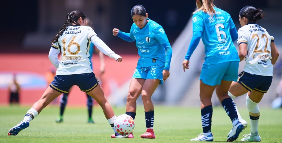 Rayadas, Pumas Femenil, en vivo, minuto a minuto, crónica, Liga MX Femenil, jornada 1