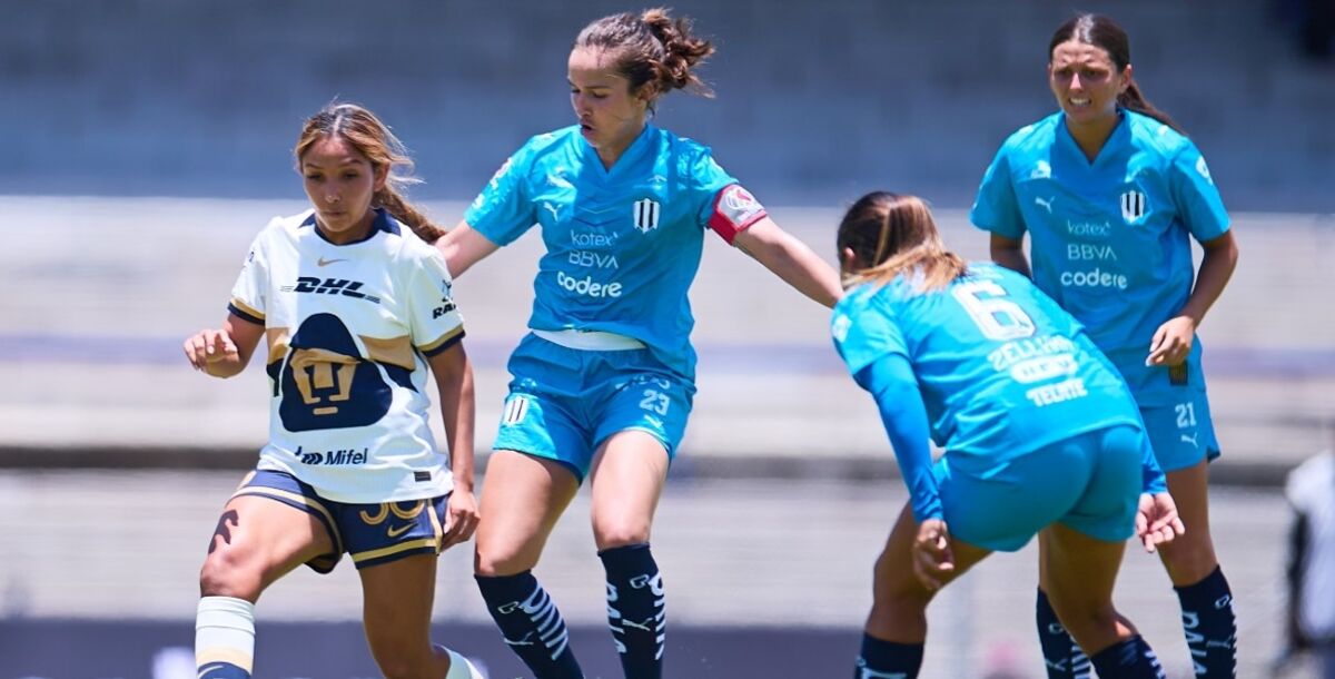 Rayadas, Pumas Femenil, en vivo, minuto a minuto, crónica, Liga MX Femenil, jornada 1