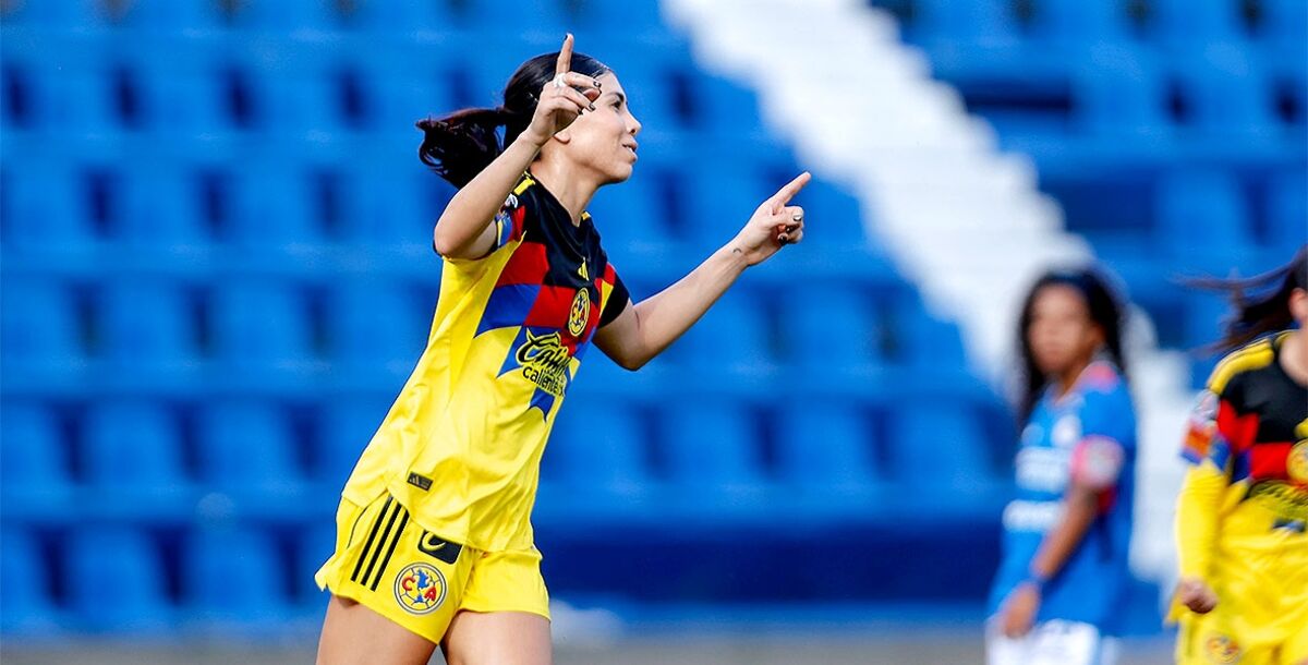 América, Cruz Azul, Liga MX Femenil, Apertura 2025, Jornada 1, Kiana Palacios, Scarlett Camberos, crónica, resultado, goles