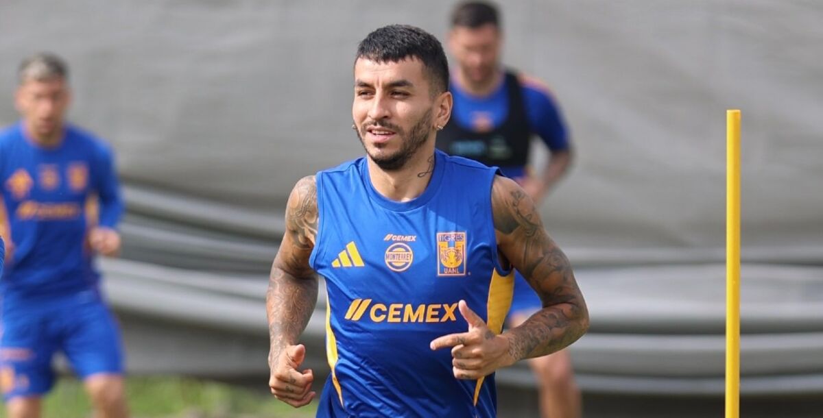 Tigres, entrenamiento, CET, Ángel Correa, Edgar Iván López, Gignac, Liga MX, Juárez