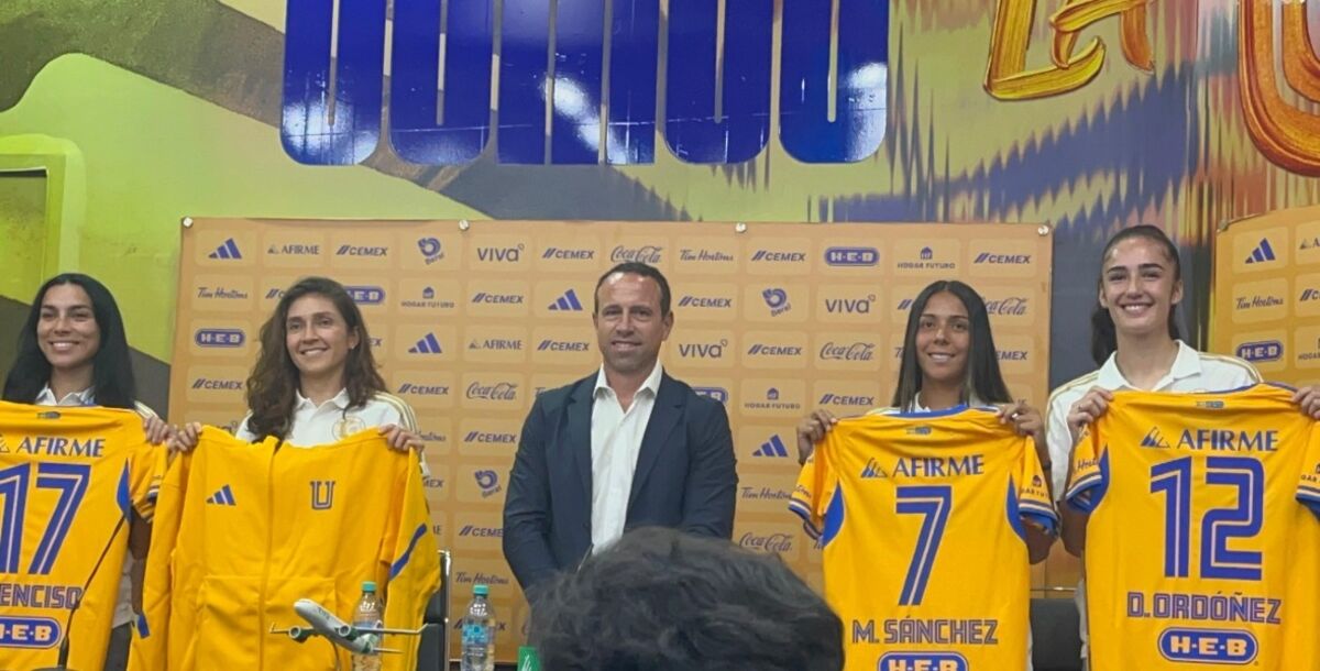 Tigres Femenil, presentación, refuerzos, Natalia Gaitán, María Sánchez, Diana Ordóñez, Sabrina Enciso