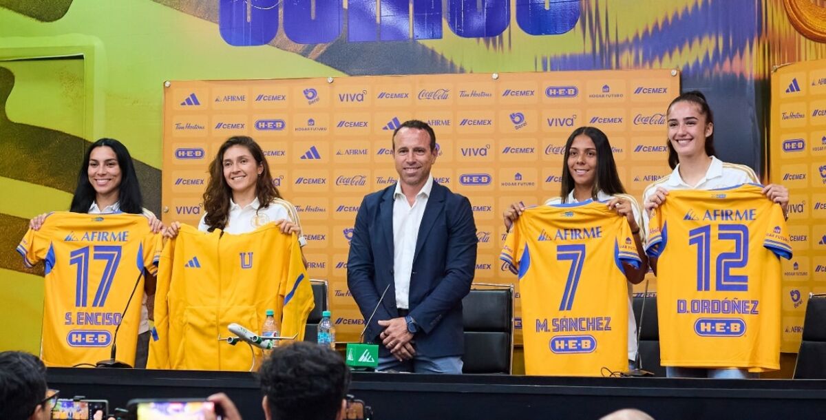 Tigres Femenil, presentación, refuerzos, Natalia Gaitán, María Sánchez, Diana Ordóñez, Sabrina Enciso