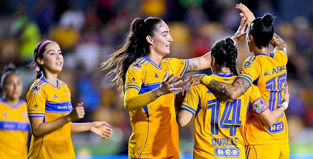 Tigres Femenil, Necaxa, Centellas, Liga MX Femenil, Apertura 2025, Jornada 2, minuto a minuto, crónica, resultado, goles