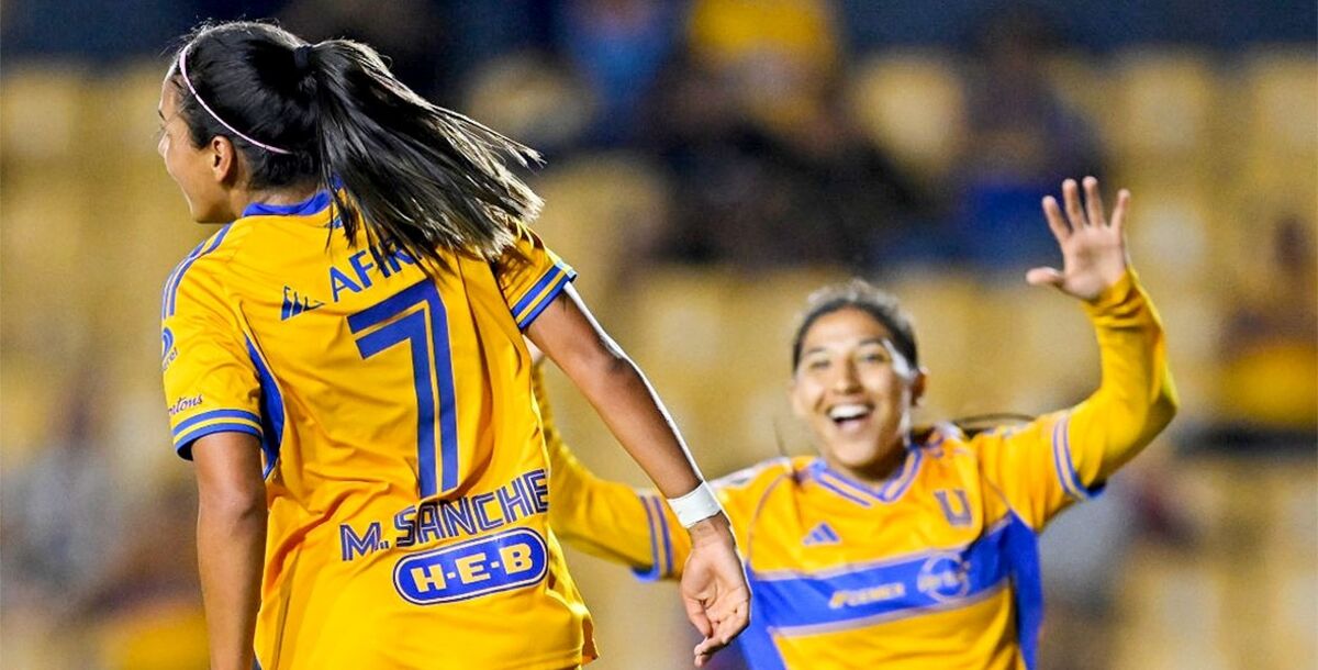 Tigres Femenil, Necaxa, Centellas, Liga MX Femenil, Apertura 2025, Jornada 2, minuto a minuto, crónica, resultado, goles